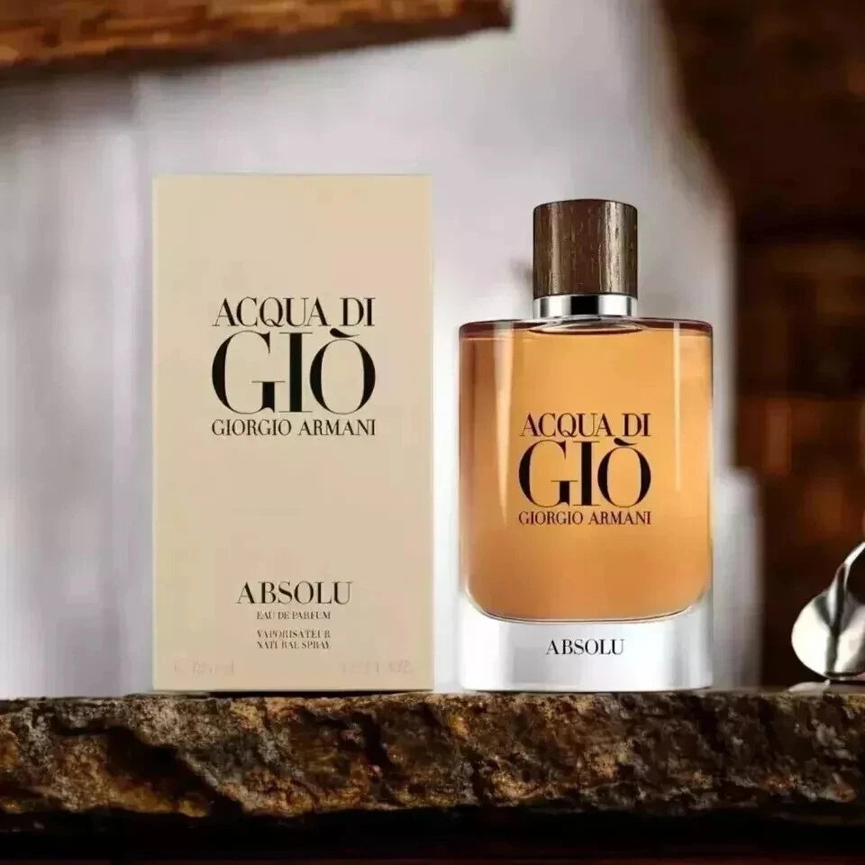 Giorgio Armani Acqua Di Gio Absolu Eau De Parfume Spray for Men, 4.2 Fl Oz