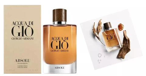 Giorgio Armani Acqua Di Gio Absolu Eau De Parfume Spray for Men, 4.2 Fl Oz